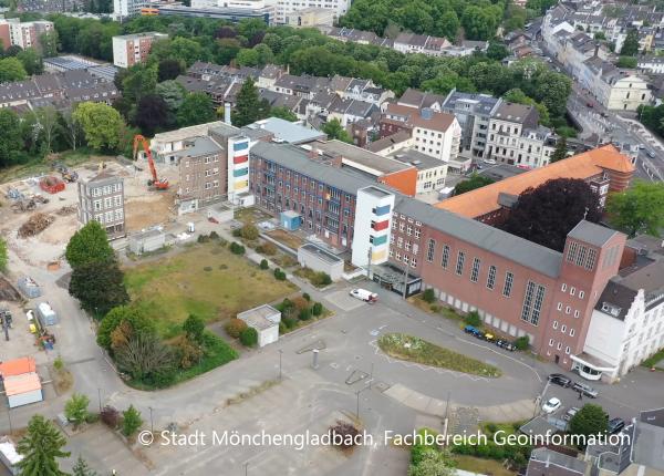 Rückbau Maria-Hilf-Klinik, Mönchengladbach