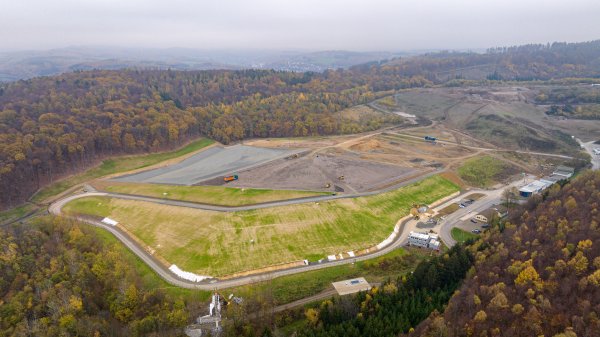 Übersicht Inertstoffdeponie Fludersbach